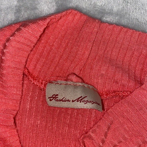 fashion magazine peach top - Picture 5 of 7